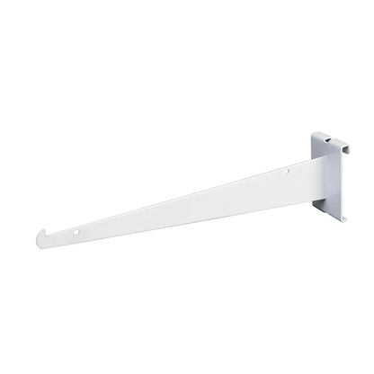 12" Shelf Bracket for Grid Panel - White Econoco WTE/12KB (Pack of 48)