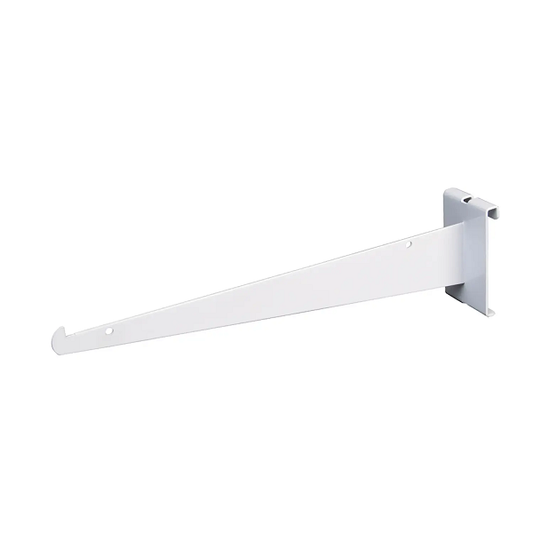 12" Shelf Bracket for Grid Panel - White Econoco WTE/12KB (Pack of 48)