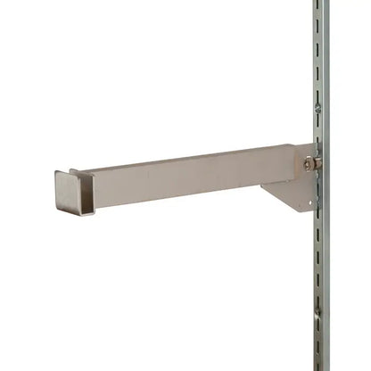 12" Long Rectangular Tubing Hangrail Bracket Econoco CR12-SC (Pack of 25)