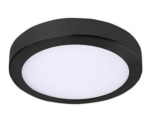 Amax Lighting LED-SM11DL-BLK Black 30 Watts 120V LED Round Light (Pack of 10)