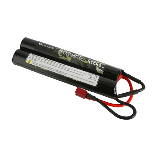 Gens Ace 1600mAh 8S1P 9.6V Nunchuck-Style NIMH Battery With Deans Plug