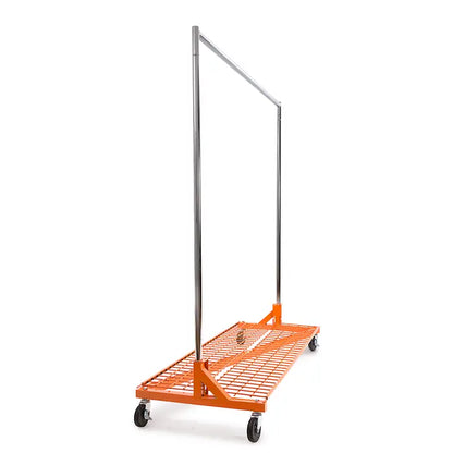 24'' Foldable Wire Shelf for Industrial Z-Racks with bolted base Econoco RZK8SLFO