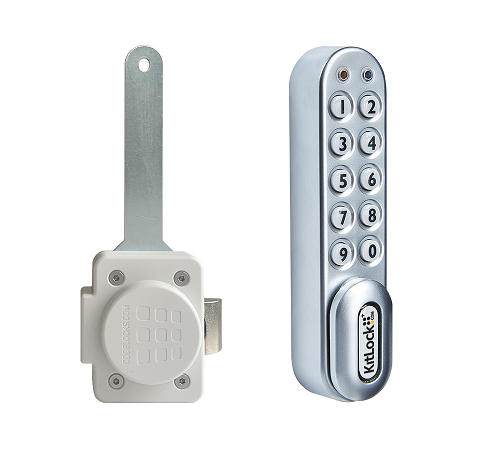 Code Locks KL1000SG Silver Gray Classic SlamKit