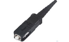 Corning 95-050-41 Unicam High-Performance Connector SC 50 &micro;m Multimode(OM2) Boot Black