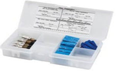 Corning 95-200-41-Z Unicam High-Performance Connector LC Single-mode (OS2) Boot Blue Pack of 25