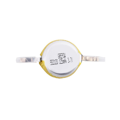 Grepow 125mAh 3.7V LiPo Round Shaped Battery 5521020