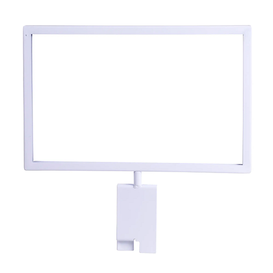 7"H x 11"W Metal Sign Holder for Grid Econoco WTEMC711 (Pack Of 12)
