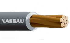 RSCC Aerodefense 4/0 AWG NEMA HP5 Type LX Cross-Linked Modified Polyethylene Cable HP5LX-BZW-X