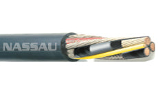 Amercable Tiger Brand 350 MCM Type SHD-GC 3/C Mold-cured CPE Jacket 15000 Volts Mining Cable 36-519-350