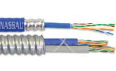 Superior Essex Cable CAT 5e 4 Pair 2 Component No Outer Jacket Interlock Armored Premises Copper CMR Cable K2-299-Y5