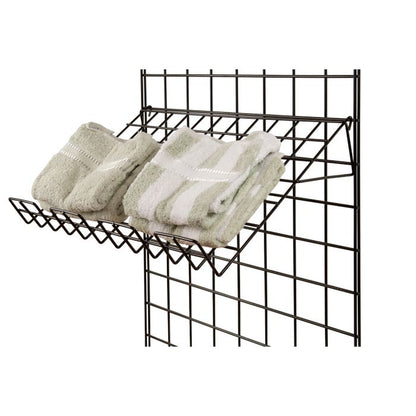 14"D x 22-1/2"L Sloping Shelf w/ 3" Lip Econoco BLK/SL22 (Pack of 6)