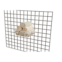 12"W x 12"D x 4"H Small Basket Fits Grid Panels, Slatwall & Pegboard White Econoco BSK13/W