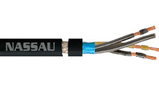 Helukabel 2 AWG 4 Cores Black Colour Topflex 600 VFD EMC-Preferred Type Flexible Motor Power Supply Cable Oil Resistant NFPA 79 Cable 63146