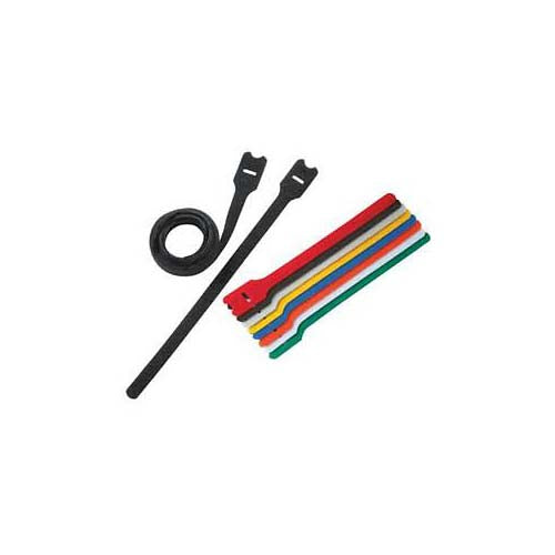 Panduit HLT2I-X6 Hook and Loop Cable Ties 8 inch Blue Pack of 10