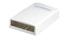 Panduit CBX4IW-AY Surface Mount Box 4 Port Off White