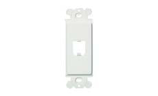 Panduit CFG1WH GFCI 1 Port Faceplate Frame White