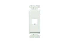 Panduit CFG1WH GFCI 1 Port Faceplate Frame White