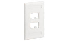 Panduit CFPL4BLY Faceplate 4 Port Single Gang Classic Black