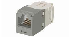 Panduit CJ688TGIG-24 Mini-Com Jack Module Cat 6 UTP TG Style International Gray Pack of 24