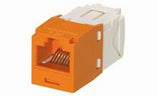 Panduit CJ688TGOR-24 Mini-Com Module Category 6 UTP 8-Position 8-Wire Orange Pack of 24