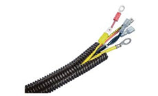 Panduit CLT150F-X3 Slit Wall Corrugated Loom Tubing Orange