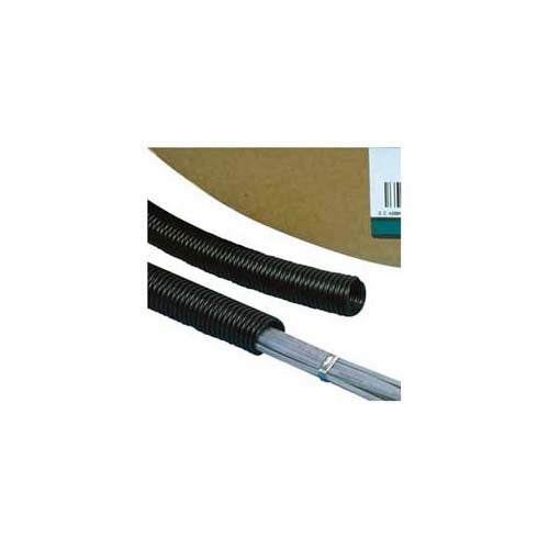 Panduit CLTS75F-C Solid Wall Corrugated Loom Tubing 100 ft L x 0.76 in.bundle dia Black Pack of 100