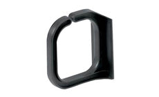 Panduit CMDRH2 Horizontal D-Ring Outside Dimensions 3 in. Height x 3 in. Width Black