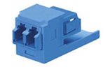 Panduit CMDSLCZBU Duplex LC Sr./Sr. Fiber Adapter Blue Zirconia Ceramic