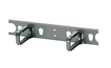 Panduit CMPHF1 Horizontal D-rings Installed on Panel Front Only 1 RU