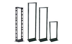 Panduit CMR19X84 Standard 2-Post 19 in. EIA Rack Aluminum 45 RU Black