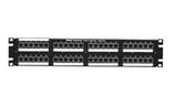 Panduit CPP24FMWBLY 24-Port Flush Mount Patch Panel Supplied With Rear Mounted Faceplates