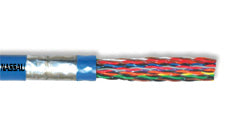 Superior Essex Cable 24 AWG 25 Pair Gray Jacket Category 5e Shielded CMR Cable 55-789-19