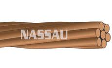 Service Wire 6 AWG 7 Strands Bare Copper Conductor Soft Annealed, Medium Hard, Hard Drawn Wire BST7S6