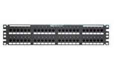 Panduit DP485E88TGY Category 5e Punchdown Patch Panel Flat 48 Port 2RU