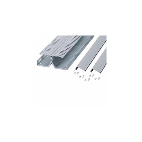 Panduit DRD22LG6 Rail Wiring Duct 6 feet 2.151 in. Height Gray