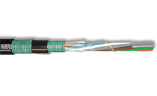Superior Essex Cable 144 Fiber Count Dri-Lite Loose Tube Double Jacket Double Armor Series 1DD Cable 1D144XD0Y