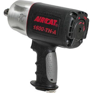 AIRCAT 1600-TH-A 3/4" "Super Duty" Impact Wrench 4,500 BPM Composite Twin Hammer