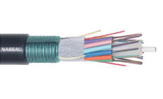 Prysmian and Draka Cable 218 to 264 Fiber Count Triple Jacket Double Armored ExpressLT Gel-Filled 2.5mm Loose Tube Cable