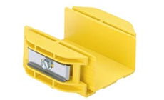 Panduit FBC2X2YL Coupler 2 in.x2 in. (50mm x 50mm) FiberRunner Yellow