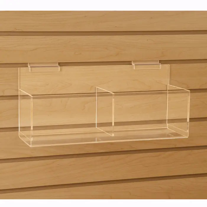 Acrylic Hosiery Bins for Slatwall Econoco FF/AD2124 (Pack of 8)