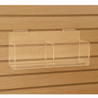 Acrylic Hosiery Bins for Slatwall Econoco FF/AD2124 (Pack of 8)