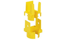 Panduit FIDT2X2YL Fitting 1-Port Spillout to 1.5 in. Inside Diameter Corrugated Tubing Yellow