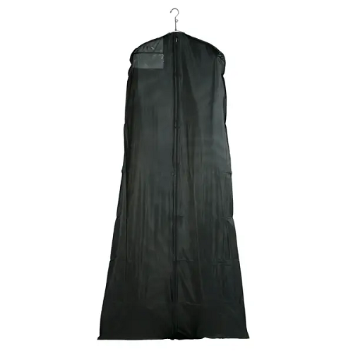 Bridal Gown Covers - 3-Gauge Vinyl w/ Taffeta Finish Econoco BLK72 (Pack of 36)