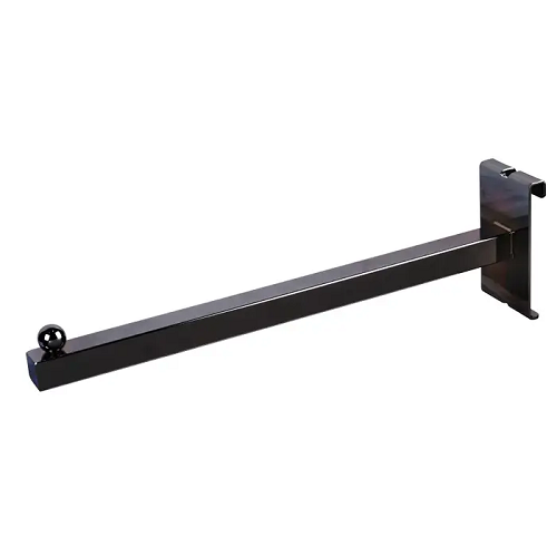 12" Square Tubing Faceout for Grid Panel Econoco BLK/11 (Pack of 24)