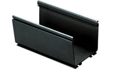 Panduit FR4X4BL6 Channel 4 in.x 4 in. (100mm x 100mm) 6 FT. FiberRunner Black