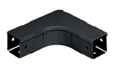 Panduit FRA2X2BL Fitting And Cover Horizontal 90° Angle 2 in. x 2 in. (50mm x 50mm) Fiber-Duct Black