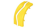 Panduit FROVRASC4YL Split Cover Outside Vertical 90 4 in. x 4 in. FiberRunner Yellow