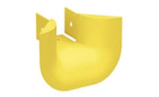 Panduit FTR2X2YL Fitting 3-Sided BRC Trumpet Spillout 2 in. x 2 in. Exit Yellow