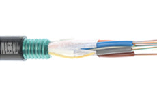 Prysmian and Draka Cable 290-312 Fiber Count Double Jacket FlexLink Armored(2.65mm) Stranded Loose Tube Cable for Aerial