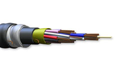 Corning 012ZTF-M1H01MA1 12 Fiber 12 Cu Cond. 16 AWG SMF-28 Ultra SM ActiFi Freedm DAS Interlocking Armored for Indoor/Outdoor Riser Cable